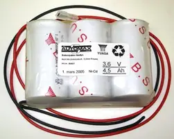 NLB 310 (3,6V4,5Ah-R- +2,9mm fl.hunn)