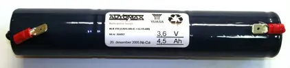NLB 318 (3,6V4,5Ah-S -+-6,3 fl.stift)