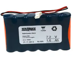 Alarm 604 (7,2V1,6Ah-R-Plugg34 )