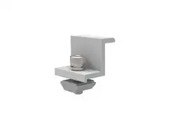 Endeklemme for 30mm tykke panel