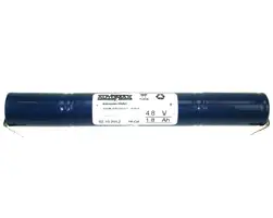 NLB 406 (4,8V1,8Ah-S-Fl..-+4,8)