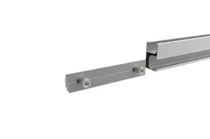 Skjøtestykke for aluminium profil