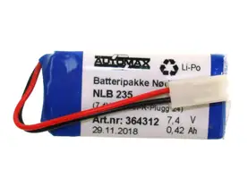NLB 235 (7,4V-0,42Ah-R-Plugg 24)
