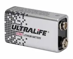 9V (U9VL-J Lithium)(Ultralife)