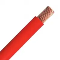 Batterikabel rød 70 mm² myk