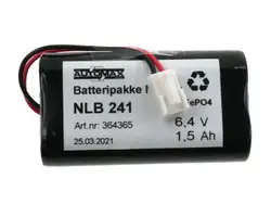 NLB 241 (6,4V-1,5Ah-R-Plugg 13)