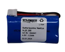 NLB 260 (4,8V-0,6Ah-R-Plugg 34)