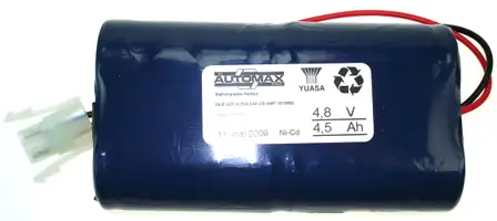 NLB 423 (4,8V4,5Ah-2S-Plugg 15)