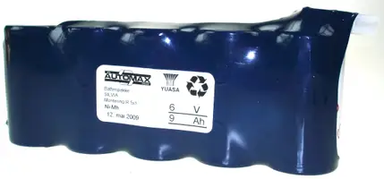 Silva batteripakke 6V-9Ah(D)