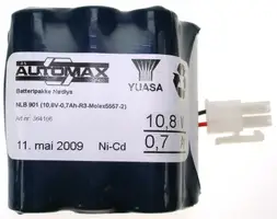 NLB 901 (10,8V-1,0Ah-R3-Plugg 12)