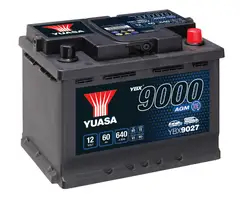 YBX9027 (12V 60Ah 680A)