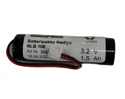 NLB 108 (3,2V1,5Ah-Plugg 33)