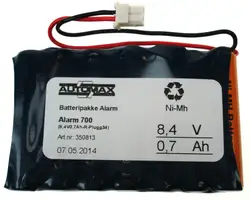 Alarm 700 (8,4V0,7Ah-R-Plugg34)