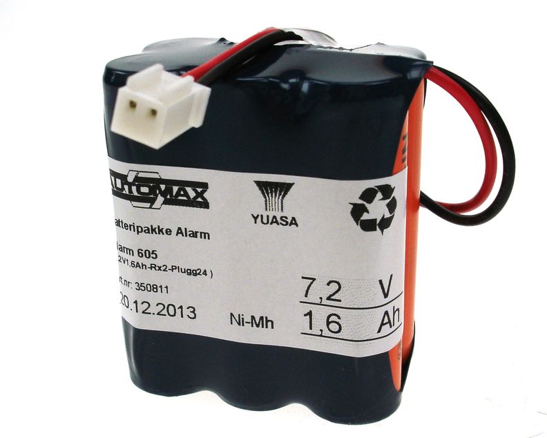 Alarm 605 (7,2V1,6Ah-Rx2-Plugg24)