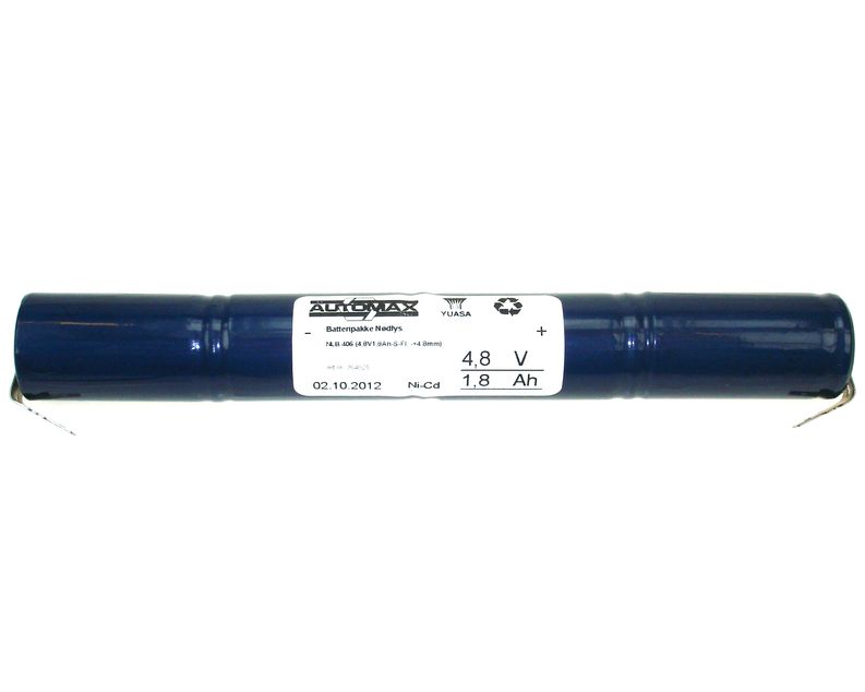 NLB 406 (4,8V1,8Ah-S-Fl..-+4,8)