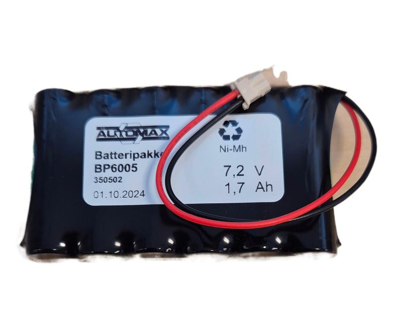 BP 6005 (7,2V-1,7Ah-R-Plugg 34)