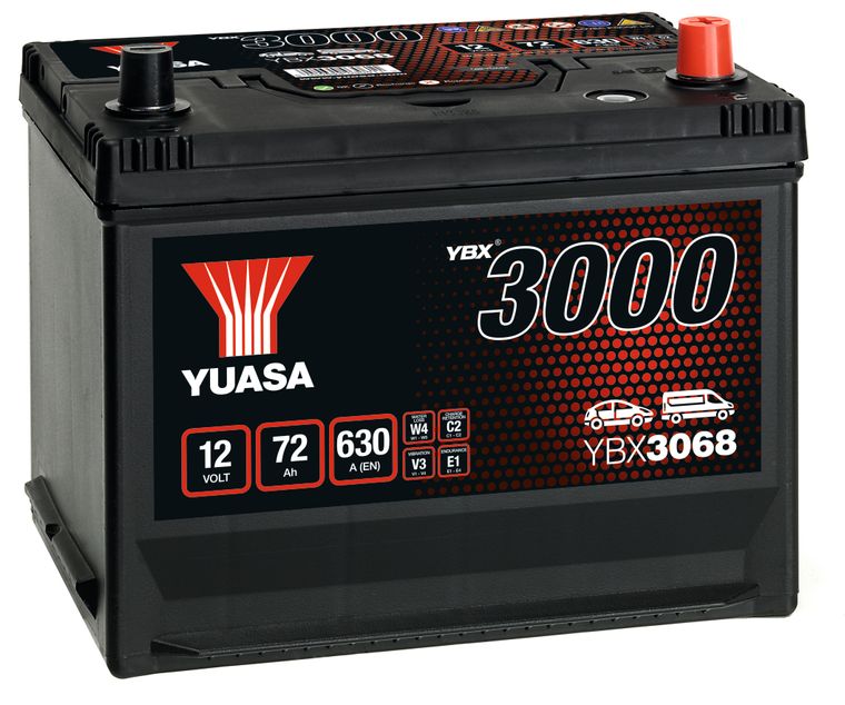 YBX3068 (12V 72Ah)