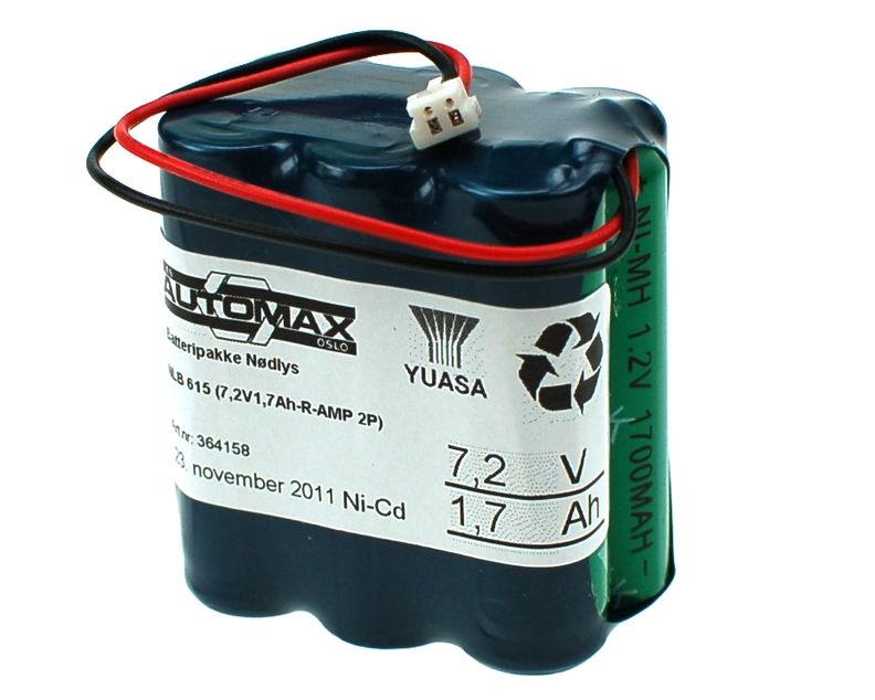 NLB 615 (7,2V1,7Ah-R-Plugg 30)