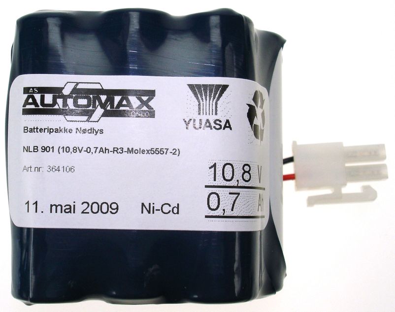 NLB 901 (10,8V-1,0Ah-R3-Plugg 12)