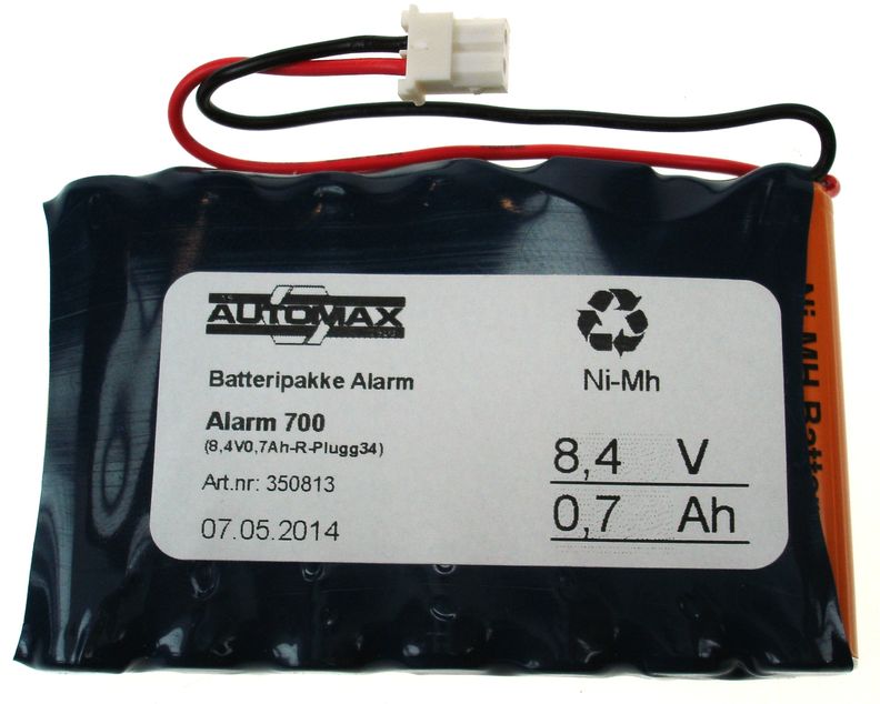 Alarm 700 (8,4V0,7Ah-R-Plugg34)