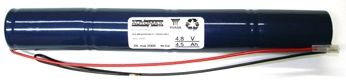 NLB 409 (4,8V4,5Ah-S-+ hunn2,9mm-Ledn.)